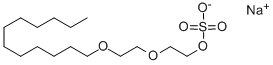 2-(2-Dodecyloxyethoxy)ethyl sodium sulfate