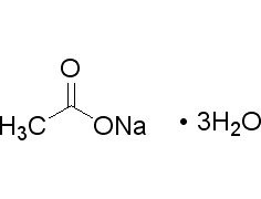 三水合乙酸钠,结晶醋酸钠,结晶乙酸钠