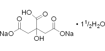 柠檬酸二钠盐1.5水合物