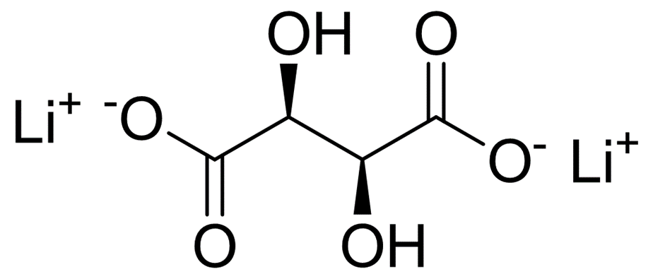 Tartaric acid dilithium salt