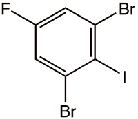 1,3-二溴-5-氟-2-碘苯