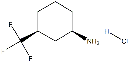 cis-3-(trifluoromethyl)cyclohexan-1-amine hydrochloride