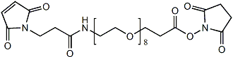 Mal-PEG8-NHS