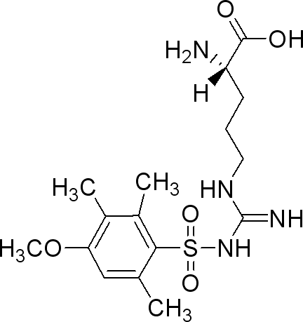 NOMEGA-(4-METHOXY-2,3,6-TRIMETHYLBENZENESULFONYL)-L-ARGININE