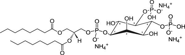 1,2-dioctanoyl-sn-glycero-3-phospho-(1'-myo-inositol-4',5'-bisphosphate) (ammonium salt)