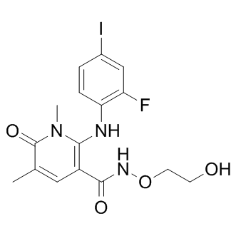 AZD-83302-(2-氟-4-碘苯氨基)-N-(2-羟基乙氧基)-1,5-二甲基-6-氧代-1,6-二氢吡啶-3-甲酰胺