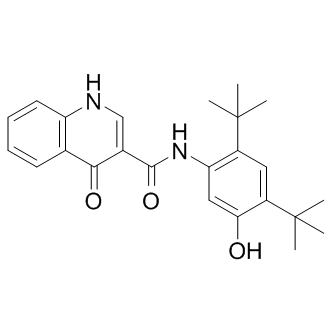 N-[2,4-Bis(tert-butyl)-5-hydroxyphenyl]-1,4-dihydro-4-oxo-3-quinolinecarboxamide