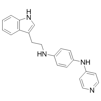 N-[2-(1H-吲哚-3-基)乙基]-N'-(4-吡啶基)-1,4-苯二胺