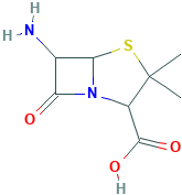 6-Amino-3,3-dimethyl-7-oxo-4-thia-1-aza-bicyclo[3.2.0]heptane-2-carboxylic acid