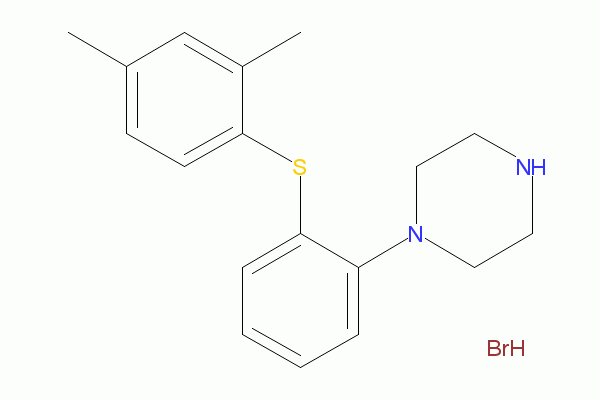 1-[2-(2,4-二甲基苯硫基)苯基]哌嗪氢溴酸盐