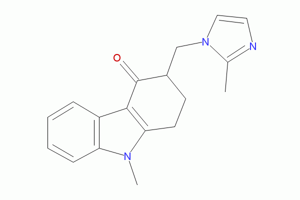 9-Methyl-3-[(2-methyl-1H-imidazolyl)-methyl]-1,2,3,9-tetrahydro-4H-carbazole-4-one