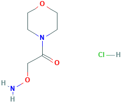 2-(AMINOOXY)-1-MORPHOLINO-1-ETHANONE HYDROCHLORIDE