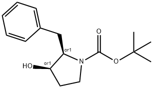 tert-Butyl (2S,3S)-2-Benzyl-3-hydroxypyrrolidine-1-carboxylate