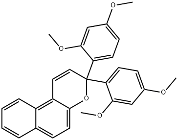 3,3-bis(2,4-dimethoxyphenyl)-3H-benzo[f]chromene