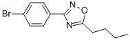 3-(4-BROMOPHENYL)-5-BUTYL-1,2,4-OXADIAZOLE