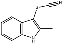 Thiocyanic acid, 2-methyl-1H-indol-3-yl ester