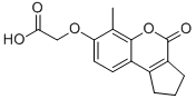 (6-METHYL-4-OXO-1,2,3,4-TETRAHYDRO-CYCLOPENTA[C]CHROMEN-7-YLOXY)-ACETIC ACID