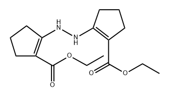 1-Cyclopentene-1-carboxylic acid, 2,2'-hydrazodi-, diethyl ester (8CI)