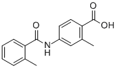 2-甲基-4-(2-甲基苯甲酰氨基)苯甲酸