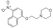 4-(2-((4-硝基萘-1-基)氧基)乙基)吗啉