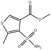 3-Thiophenecarboxylic acid, 4-(aminosulfonyl)-5-methyl-, methyl ester