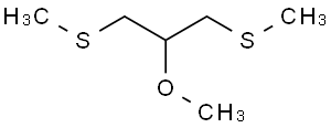 2-Methoxy-1,3-bis(methylsulfanyl)propane