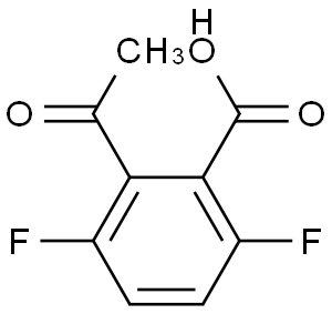2-乙酰基-3,6-二氟苯甲酸