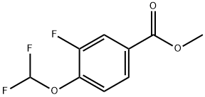 Benzoic acid, 4-(difluoromethoxy)-3-fluoro-, methyl ester