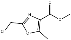 methyl 2-(chloromethyl)-5-methyl-1,3-oxazole-4-carboxyl ate