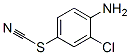 (4-amino-3-chlorophenyl) thiocyanate