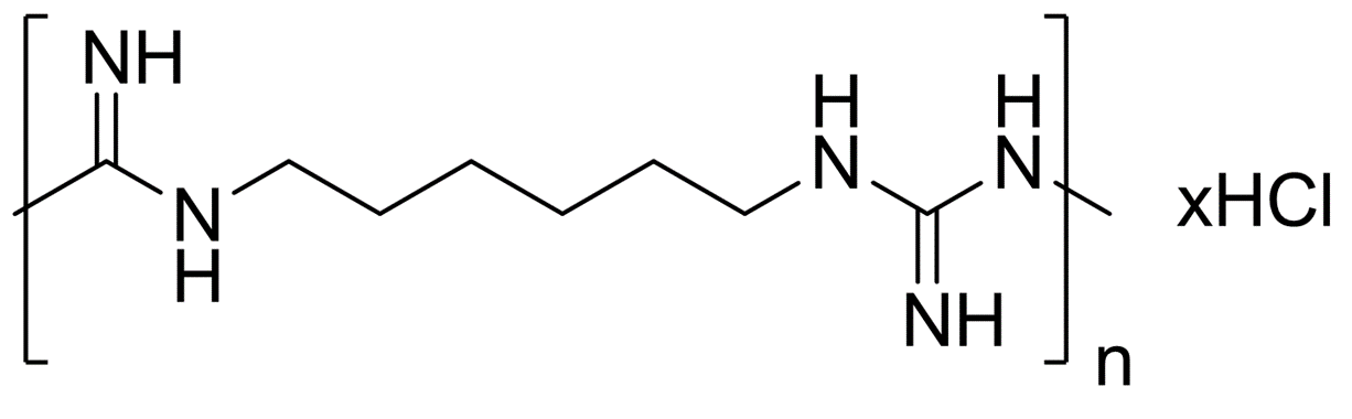 Polyhexamethylene biguanide hydrochloride