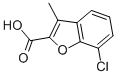 7-CHLORO-3-METHYL-BENZOFURAN-2-CARBOXYLIC ACID