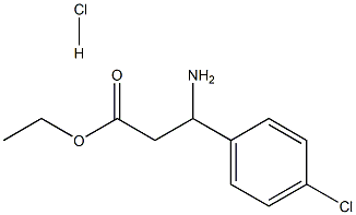 Ethyl 3-amino-3-(4-chlorophenyl)propanoate, HCl