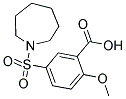 Benzoic acid, 5-[(hexahydro-1H-azepin-1-yl)sulfonyl]-2-methoxy-