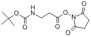 N-叔丁基氧羰基-BETA-丙氨酸 N-羟基琥珀酰亚胺酯