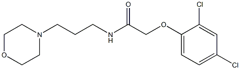 2-(2,4-dichlorophenoxy)-N-(3-morpholin-4-ylpropyl)acetamide