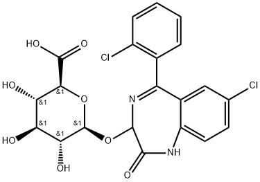 7-Chloro-5-(2-chlorophenyl)-2,3-dihydro-2-oxo-1H-1,4-benzodiazepin-3-yl