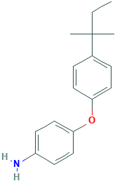 4-[4-(1,1-Dimethylpropyl)phenoxy]-benzenamine