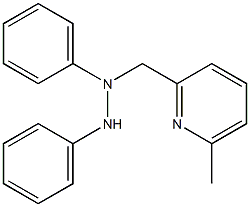 2-((1,2-二苯肼基)甲基)-6-甲基吡啶