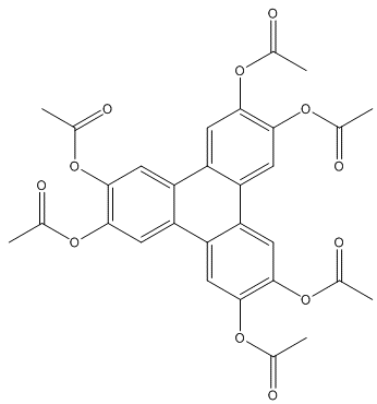 2,3,6,7,10,11-Hexaacetoxytriphenylene