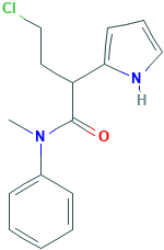 4-Chloro-N-Methyl-N-phenyl-2-(2-pyrrolyl)butanamide