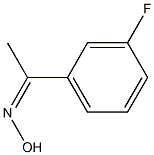 Ethanone, 1-(3-fluorophenyl)-, oxime