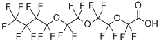 2,2-二氟-2-(1,1,2,2-四氟-2-(1,1,2,2-四氟-2-(全氟丁氧基)乙氧基)乙氧基)乙酸