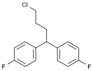 1,1'-(4-CHLOROBUTYLIDENE)BIS(4-FLUOROBENZENE)