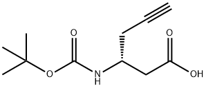 Boc-(R)-3-氨基-5-炔己酸