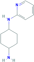 (1R*,4R*)-1-N-(Pyridin-2-yl)cyclohexane--1,4-diamine