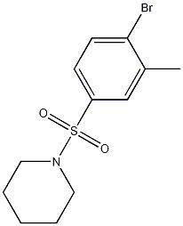 2-Bromo-5-(piperidinosulfonyl)toluene