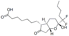 (8beta,11alpha,15R)-16,16-difluoro-15-hydroxy-9-oxo-11,15-epoxyprostan-1-oic acid