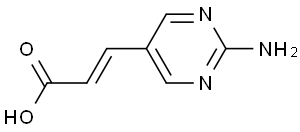 (2E)-3-(2-Aminopyrimidin-5-yl)acrylic acid