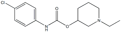 1-Ethyl-3-piperidinyl=p-chlorophenylcarbamate